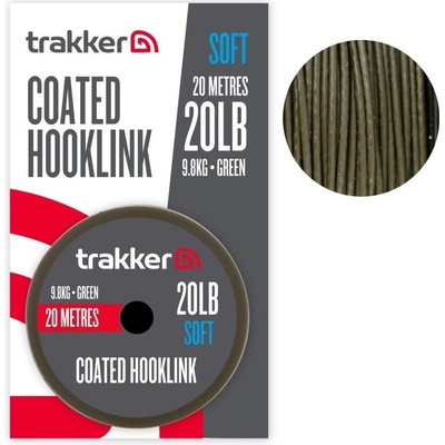 Nikl Trakker Products Trakker Náväzcová šnúra Soft Coated Hooklink 20 m 20 lb 9,8 kg 20 m