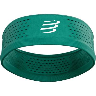 Compressport Лента за глава Compressport Thin Headband On/Off Headband - Shady Glade / White - размер One Size (904-2536-1211)