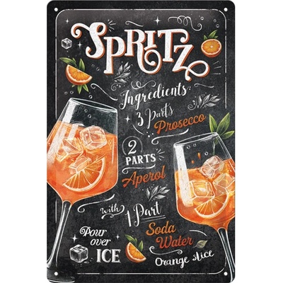 Postershop Plechová cedule: Aperol Spritz - 20x30 cm