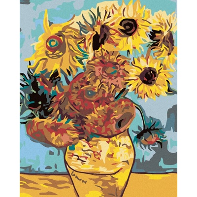 Zuty Malování podle čísel SLUNEČNICE VAN GOGH