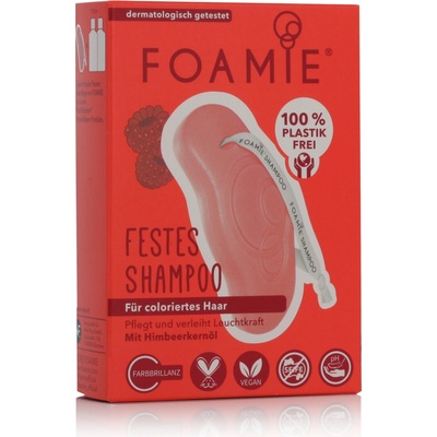 Foamie Shampoo Bar The Berry Best Tuhý šampon s přirozeným pH 80 g