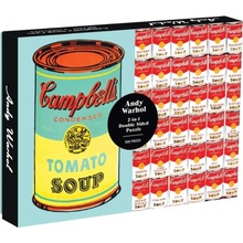 GALISON Oboustranné Andy Warhol Campbell´s Soup Cans 500 dílků