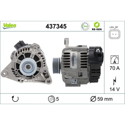 generátor VALEO 437345