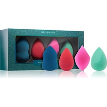 BrushArt Make-up Sponge Set Blue Galaxy houbička na make-up BLUE GALAXY