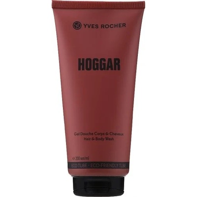 Yves Rocher Hoggar - Душ гел и шампоан 2в1 за мъже 200мл