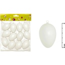 MFP vajíčka plast biele 6cm 12ks S32085 WHITE