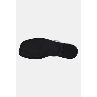 Кожени чехли Calvin Klein FLAT SANDAL SQUARED 2-BAR LTH (HW0HW02532)