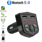  Kebidu Bluetooth FM трансмитер и ВОЛТМЕТЪР, 2 USB зарядни за GSM Bluetooth Car Kit 830E