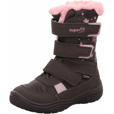 Superfit Dievčenské CRYSTAL GTX 1-009092-3000 hnedá