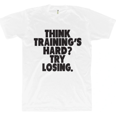 Gorilla. bg Think Training's Hard? Try Losing. | White M