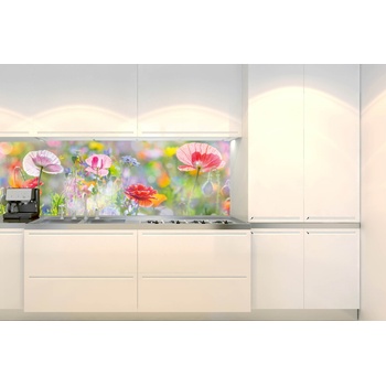 DIMEX ART s. r. o Фототапет за кухня - лятна цветна поляна 180 x 60 см