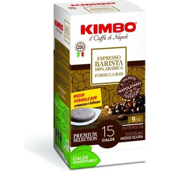 Image 1 of KIMBO Espresso BARISTA 100% Арабика Кафе Дози 15 бр