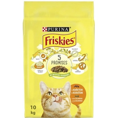 Friskies Granule kura zelenina 10 kg