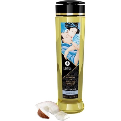 Еротично масажно олио с аромат на кокос - Erotic Massage Oil 240ml (SHUNGA0198)
