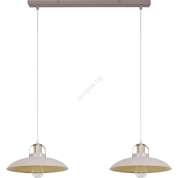 Brilagi - LED Пендел FLAMENGO 2xE27/60W/230V бежов (BG1970)