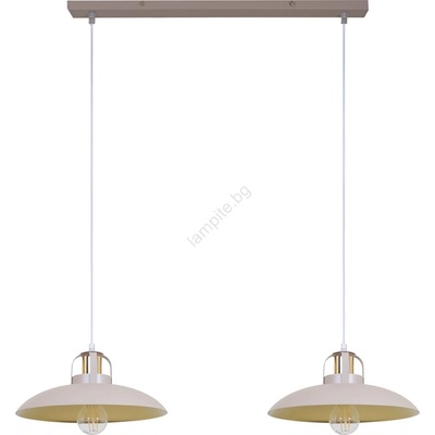 Brilagi - LED Пендел FLAMENGO 2xE27/60W/230V бежов (BG1970)