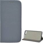 Gigapack Huawei Y6 (2018) GIGAPACK калъф, изправен, с кожен ефект, FLIP, ромбовиден, СИВ (GP-79864)
