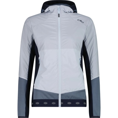 CMP Дамско ветрозащитно яке CMP Women's Jacket Hybrid Fix Hood Windproof jacket - Sky Blue - размер 34 (EU) (118-0417-0211)