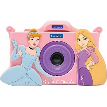 Lexibook Детски фотоапарат с протектор Lexibook - Disney Princess, розов (DJ078DP)