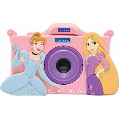 Lexibook Детски фотоапарат с протектор Lexibook - Disney Princess, розов (DJ078DP)