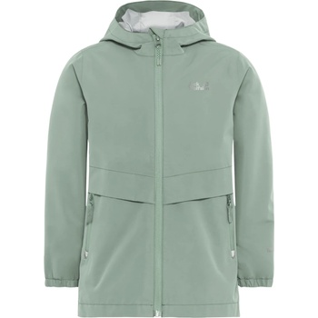 Jack Wolfskin Детско водоустойчиво яке Jack Wolfskin Kid's Malima Jacket Waterproof jacket - Green Zinnia - размер 152 (EU) (703-6908-0115)