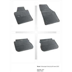 FroGum Гумени стелки за VW Caddy Life (2003-2020), марка Frogum (0391)