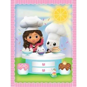 Trefl Puzzle - 4 in 1 - Gabi with a Cat Friend - Gabis Cat House - Trefl 93382