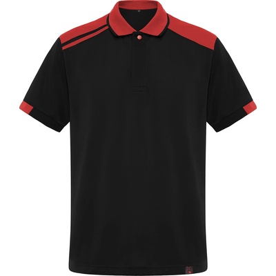Roly Pánská polokošile Samurai černá/červená 0260 XXL