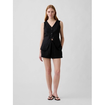 GAP Ленени къси панталони GAP GAP | Cheren | ЖЕНИ | XS