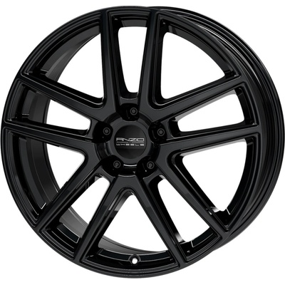 ANZIO SPLIT 8x19 5x108 ET45 diamond black polished
