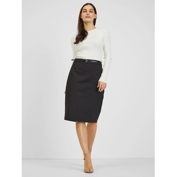 Orsay Черна дамска пола с колан ORSAY Orsay | Cheren | ЖЕНИ | S