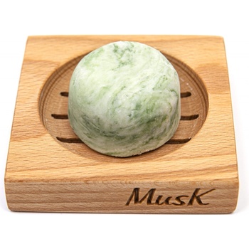 MusK Svieže ráno tuhý šampón mastné vlasy 80 g