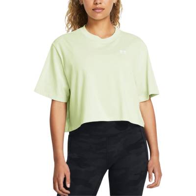 Under Armour Тениска Under Armour UA W BOXY CROP LOGO SS 1386845-383 Размер M