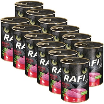 Rafi Cat Adult Paté with Veal 12 x 400 g