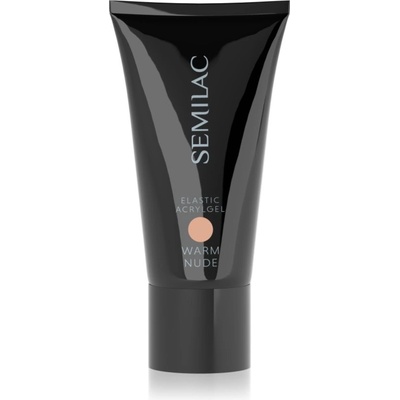 Semilac Elastic Acrylgel akrylátový gel na nehty odstín Warm Nude 30 g