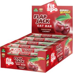 FIT SPO Flap Jack - Energy Oat Bar [12 x 90 грама] Черешово смути