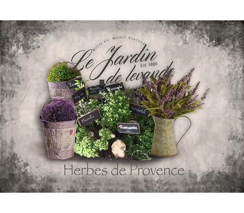Ceduľa Levanduľa - Herbs de Provence