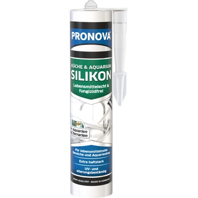 Pronova Kuchynský a akváriový silikón 300 ml biela