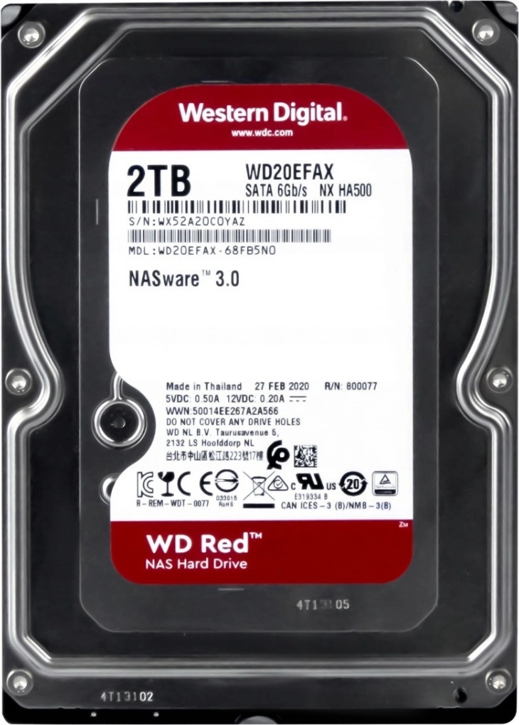 WD Red 2TB, WD20EFAX od 5 453 Kč - Heureka.cz