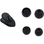 Samsung Силиконови тапи за слушалки (размер S и L) и щипка за кабел - Samsung Silicone Earbuds Tips and Clip (черен)