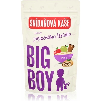 Big Boy Snídaňová kaše Jablečný štrúdl Eko 350 g