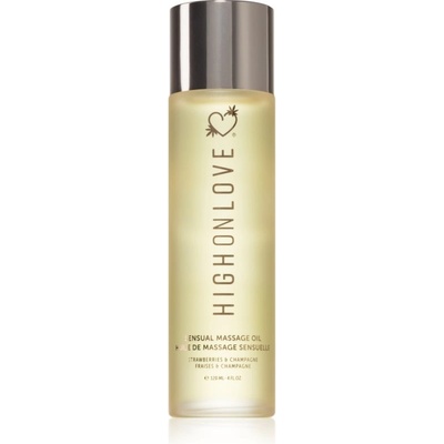 High on Love MASSAGE OIL масажно олио STRAWB-CHAMP 120ml