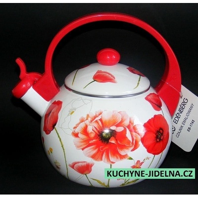 Edenberg EB-1745 smalt indukce vzor Poppies