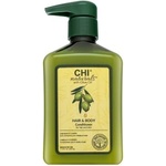 CHI Naturals with Olive Oil Hair & Body Conditioner Балсам за коса и тяло 340 ml