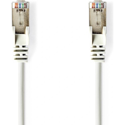 Nedis CCGP85227WT150 SF/UTP CAT6, zástrčka RJ45 - zástrčka RJ45 úhlová, 15m, bílý