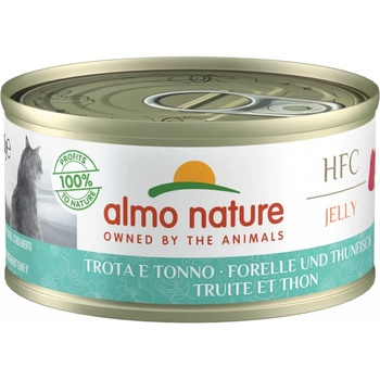 Almo Nature HFC Pstruh a tuňák Jelly 70 g