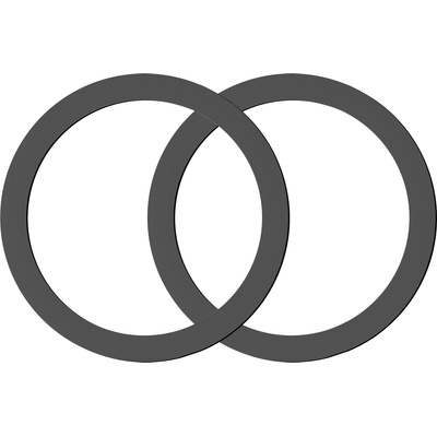 Earldom Ринг за безжично зареждане на телефон Earldom ET-EH206, Черен - 17790 (17790)