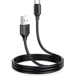 JOYROOM Кабел за зареждане и данни USB към USB тип-C - (3A, 1m) - Черен KP31052