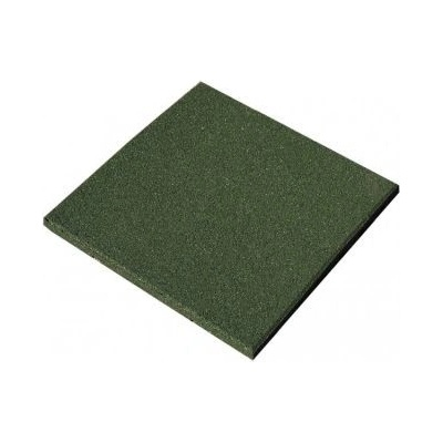 SK Profilovaná gumená dlažba Hobby 500x500x30mm zelená m²