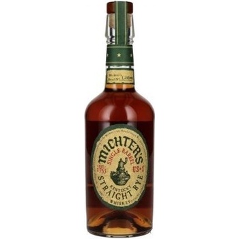 Michter's US*1 Straight Rye Whiskey 42,4% 0,7 l (čistá fľaša)